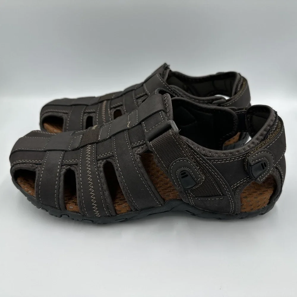 Nunn Bush Rio Bravo Fisherman Sandals - Brown - Men's 10 **NEW**